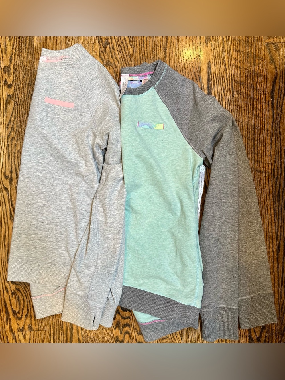 2-Brand new condition rare Ivivva (fits lululemon 4/6) Breezeway Crewnecks